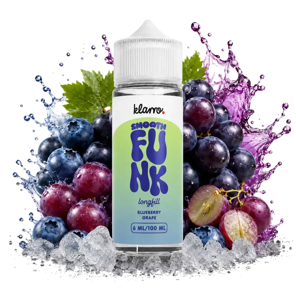 Klarro Smooth Funk – Blueberry Grape – Longfill 6ml/100ml