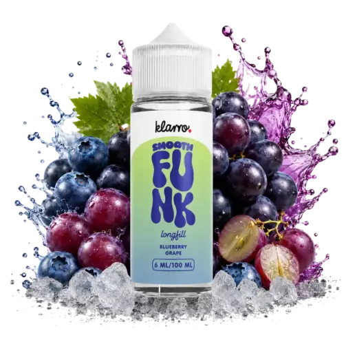 Klarro Smooth Funk – Blueberry Grape – Longfill 6ml/100ml