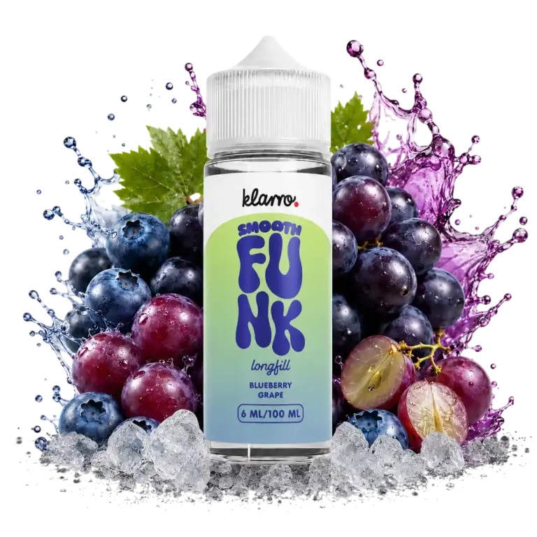 Klarro Smooth Funk – Blueberry Grape – Longfill 6ml/100ml