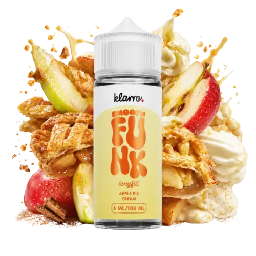 Klarro Smooth Funk – Apple Pie Cream – Longfill 6ml/100ml