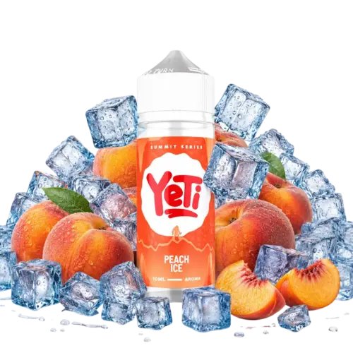Yeti Summit Series – Peach Ice – Longfill 10ml/120ml