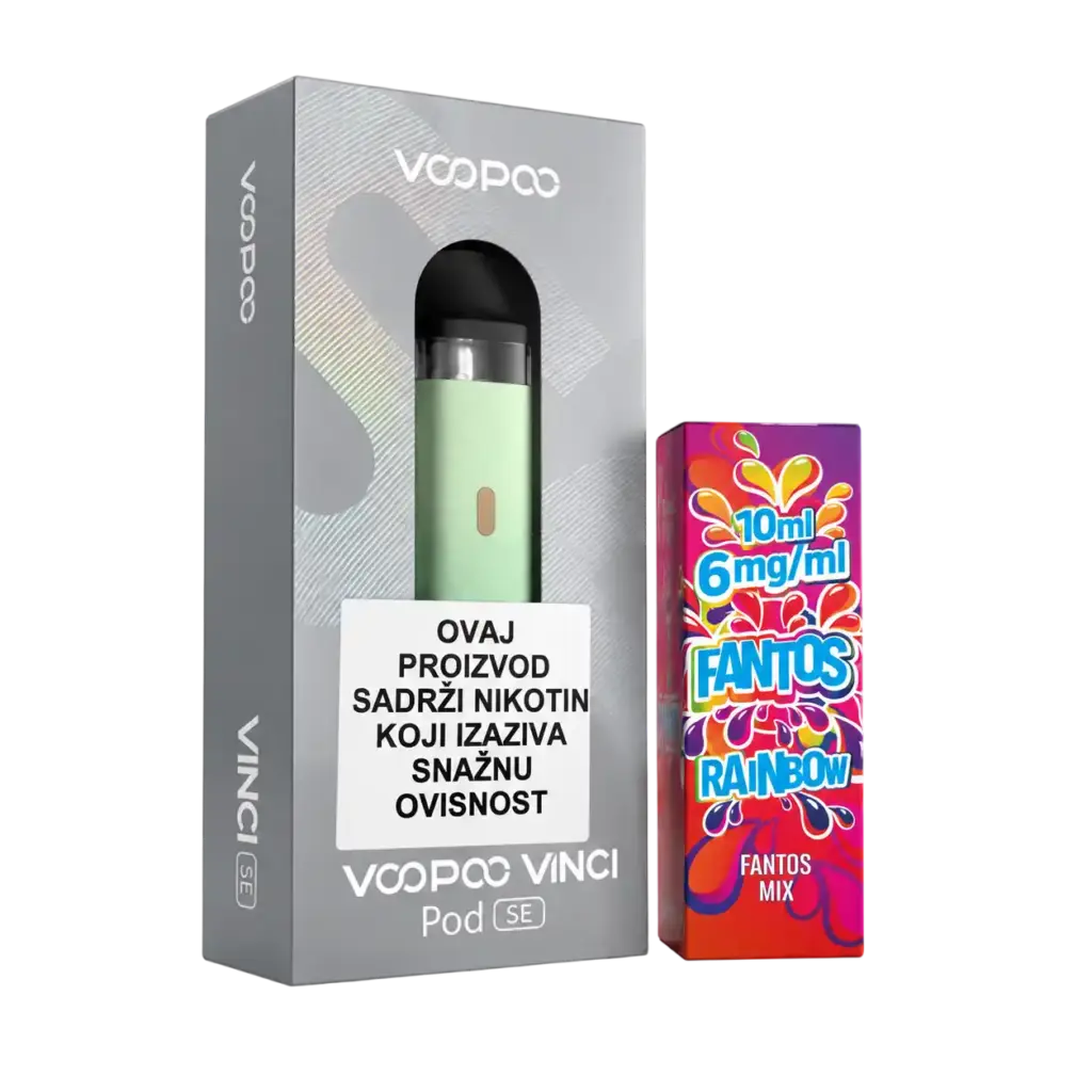 VOOPOO VINCI Pod SE + Fantos Mix Rainbow 10ml